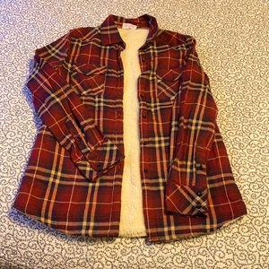 Plaid Shirt Jacket